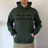 Papa Hoodie Personalisiert, Vater T-Shirt Geschenk Cool Dad Druck Stickerei Sweatshirt HCMD0124