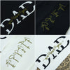 Papa Hoodie Personalisiert, Vater T-Shirt Geschenk Cool Dad Druck Stickerei Sweatshirt HCMD0124