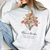 Custom Nana's Mama's Garden Birth Flower Sweatshirt with Kid's Names HCMD37