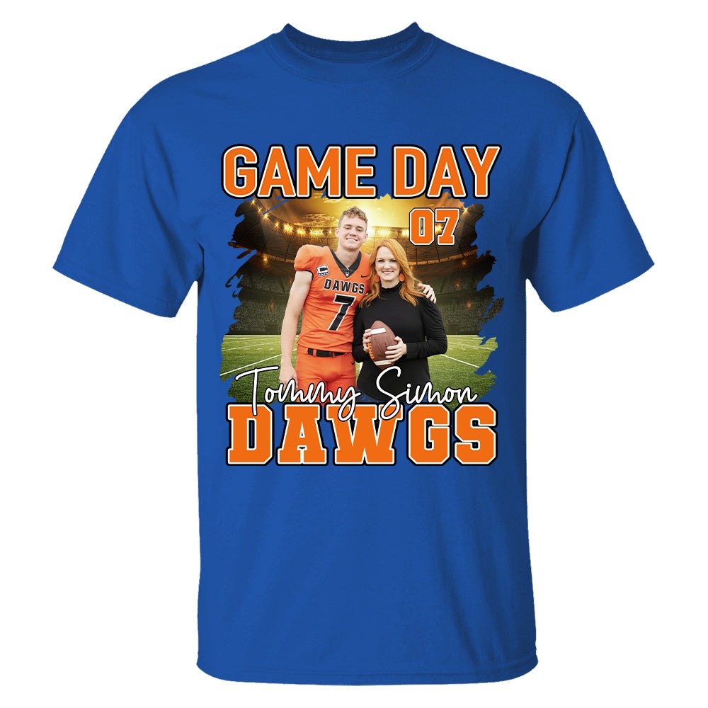 Custom Photo Baseball Game Day Baseball Jersey Gift For Baseball Lovers - Personalized Gift For Baseball Player HCMD0320