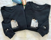 Custom Embroidered Sweatshirt Portrait Father's Day Gift HCMD0119