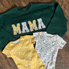 Mama Embroidered Baby Outfit Keepsake Applique Sweatshirt HCMD29