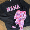Mama Embroidered Baby Outfit Keepsake Applique Sweatshirt HCMD30