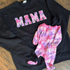 Mama Embroidered Baby Outfit Keepsake Applique Sweatshirt HCMD29