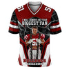 I Will Always Be Your Biggest Fan Personalized All Over Print Football Jersey For Football Mom Grandma Sport Family HCMD0318