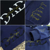 Papa Hoodie Personalisiert, Vater T-Shirt Geschenk Cool Dad Druck Stickerei Sweatshirt HCMD0124