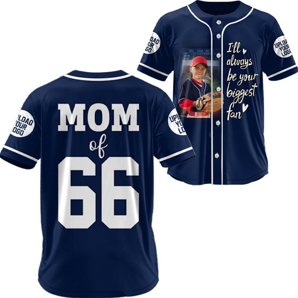 Custom Photo Baseball Game Day Baseball Jersey Gift For Baseball Lovers - Personalized Gift For Baseball Player HCMD0319
