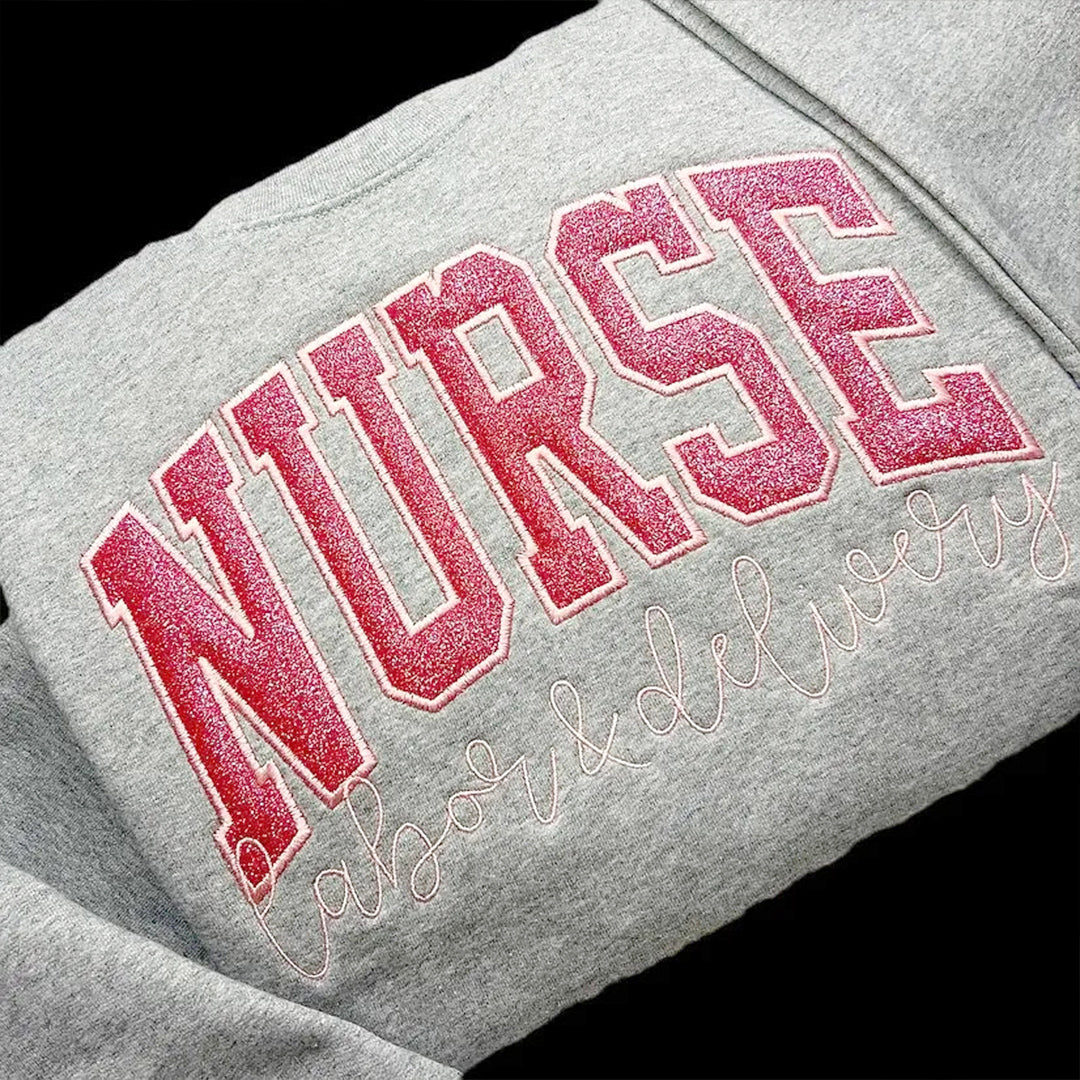 Custom Glitter Mama Sweatshirt Hoodie Mother's Day Gifts HCMD34