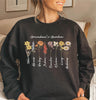 Custom Mom's Grandma's Mama's Garden Birth Flower Sweatshirt with Kid's Names HCMD35