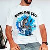 Skeleton Doing Dad Shit Shirt Happy Fathers Day Shirt Gift For Dad HCMD0127