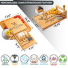 Personalisiertes Charcuterie Board Geschenkset Benutzerdefiniertes großes Käsebrett Weihnachtsgeschenk HCMD0226 
