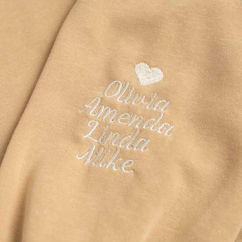 I Wear My Heart On My Sleeve Sweatshirt and Hoodie Gift for Mom Mother's Day Gift HCMD0107