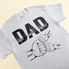 Dad The Man The Myth The Legend - Personalized Shirt Father's Day HCMD0311