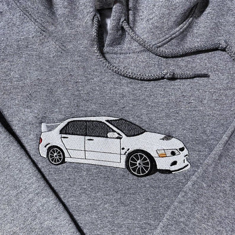 Custom Embroidered Car Hoodie Gifts For Men Car Lover Gift HCMD0079