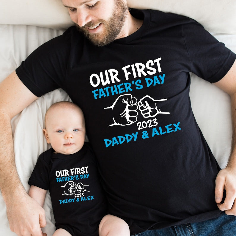 Custom Father's Day Matching Shirt Personalized Father's Day Shirt HCMD0090