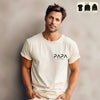 Personalized PAPA EST Sweatshirt Hoodie with Kid's Names On Sleeve Father's Day Gift HCMD0120