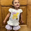 Embroidered Back to School Applique Pencil Shirt HCMD0315