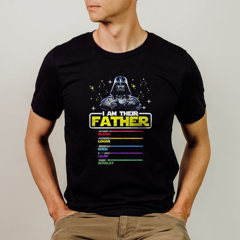 I Am Their Father' Personalized Shirt Celebrate Fatherhood in Style HCMD0106