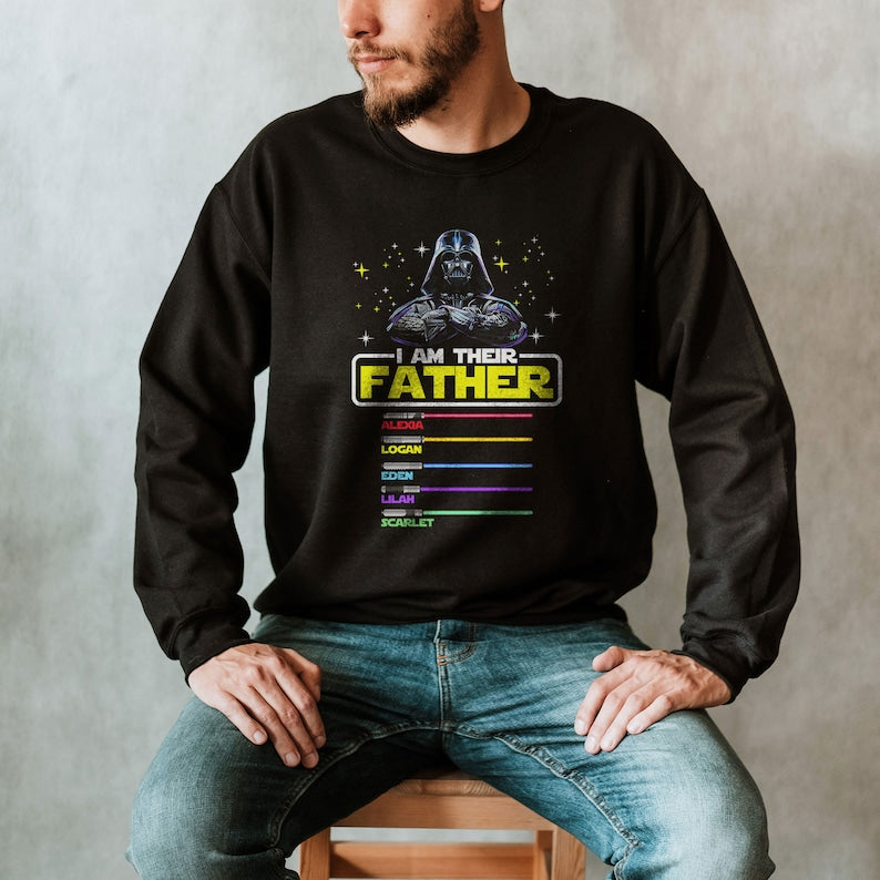 I Am Their Father' Personalized Shirt Celebrate Fatherhood in Style HCMD0106