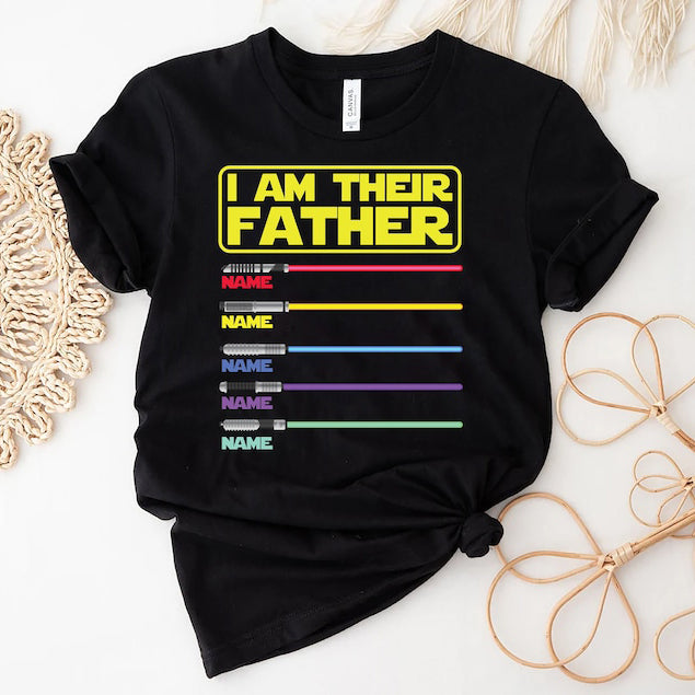 I Am Their Father' Personalized Shirt Celebrate Fatherhood in Style HCMD0102