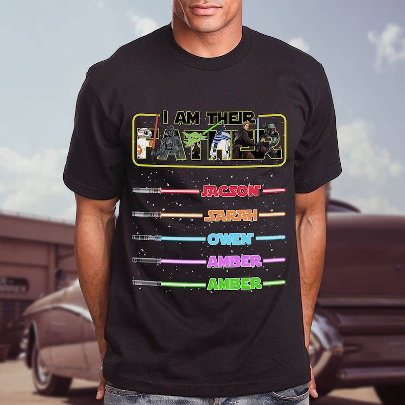 I Am Their Father' Personalized Shirt Celebrate Fatherhood in Style HCMD0104