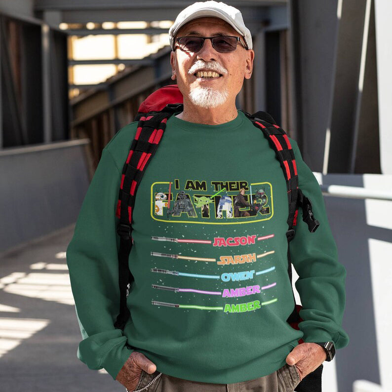 I Am Their Father' Personalized Shirt Celebrate Fatherhood in Style HCMD0104