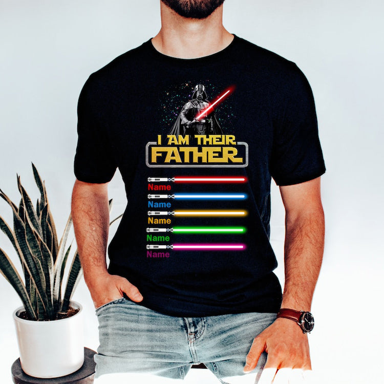 I Am Their Father' Personalized Shirt Celebrate Fatherhood in Style HCMD0103