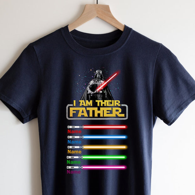 I Am Their Father' Personalized Shirt Celebrate Fatherhood in Style HCMD0103