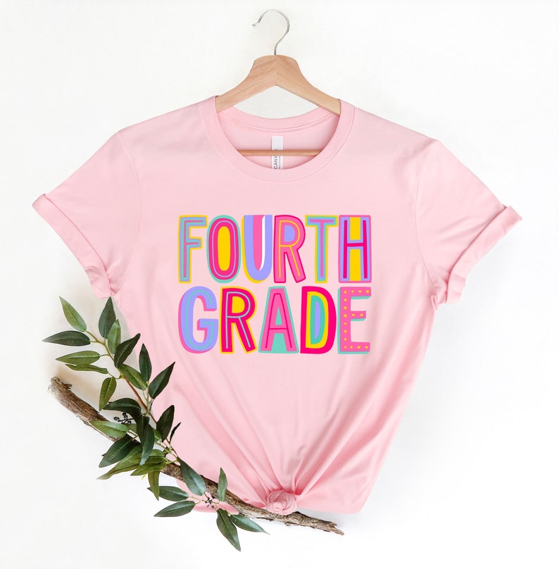 Regenbogen-Shirt für die vierte Klasse HCMD0131