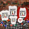 Personalised Family Matching Christmas Elf Shirts HCMD0243