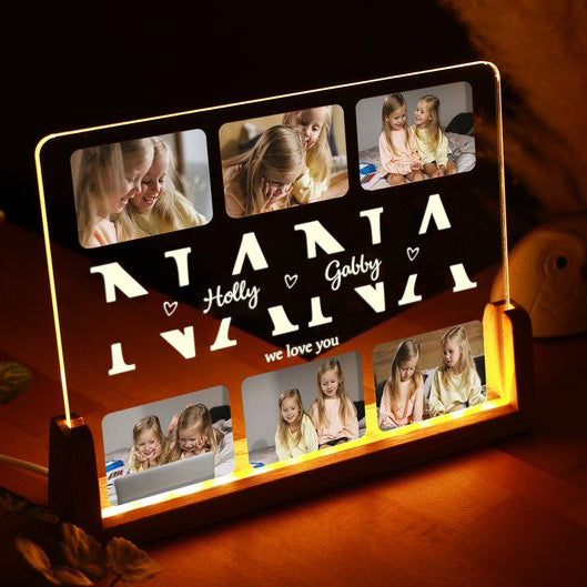 Personalized Custom Photo Night Light – Perfect Gift for Mom HCMD0294