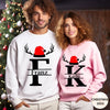 Personalisierter Weihnachtspullover für die Familie, personalisierter Weihnachtspullover HCMD0231 