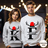 Personalisierter Weihnachtspullover für die Familie, personalisierter Weihnachtspullover HCMD0231 