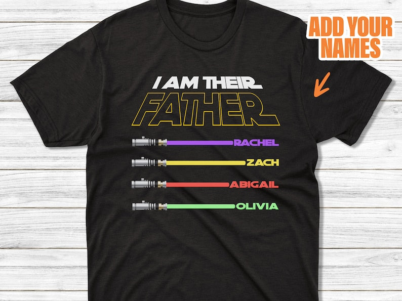 I Am Their Father' Personalized Shirt Celebrate Fatherhood in Style HCMD0101