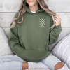 Personalized Mama Birth Year Hoodie with Kids Names Sleeves HCMD0283
