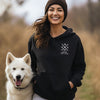 Personalized Mama Birth Year Hoodie with Kids Names Sleeves HCMD0283