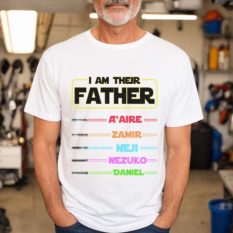 I Am Their Father' Personalized Shirt Celebrate Fatherhood in Style HCMD0105