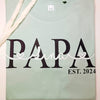 personalized with children's names DAD Shirt HCMD0085