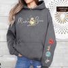 Custom Mama Bear Shirt with Kid Name on Sleeve,Mothers Day Gift