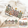 This Mama Loves Her Pumpkins Sweatshirt Personalized Thankful Mama Sweatshirt MIYO7181