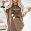 Retro Ghost Reading Books Sweatshirt Halloween Shirt HCMD0314