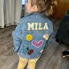Personalized Kids Denim Patch Jacket CEPJ05