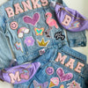 Personalized Kids Denim Patch Jacket CEPJ04