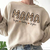 Hugcustom Personalized Mama Sweatshirt with Kids Names