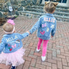 Personalized Kids Denim Patch Jacket CEPJ06