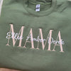 Hugcustom Personalized Mama Sweatshirt with Kids Names For Mom Grandma