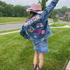 Personalized Kids Denim Patch Jacket CEPJ03