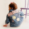 Personalized Kids Denim Patch Jacket CEPJ01