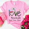 Personalized Love Mimi Sweatshirt with Grandkids Names On Sleeve CEMS1084